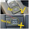 Electronic Handbrake Parking Auto P Button Sequin Cover Accessories For Volkswagen Arteon 2018 - 2024 / Passat B8 2016 - 2024