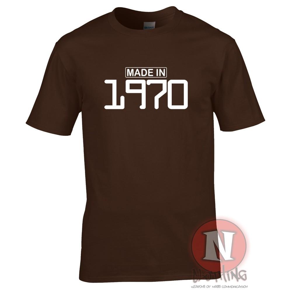 Made In 1970 TShirt Birthday Celebration Present Gift Funny Party Teeshirt