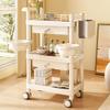 Professional Beauty Salon Trolley Mobile Skincare Tool Cart High-End Rolling Cupping Rack Multi-Functional Equipment Stand