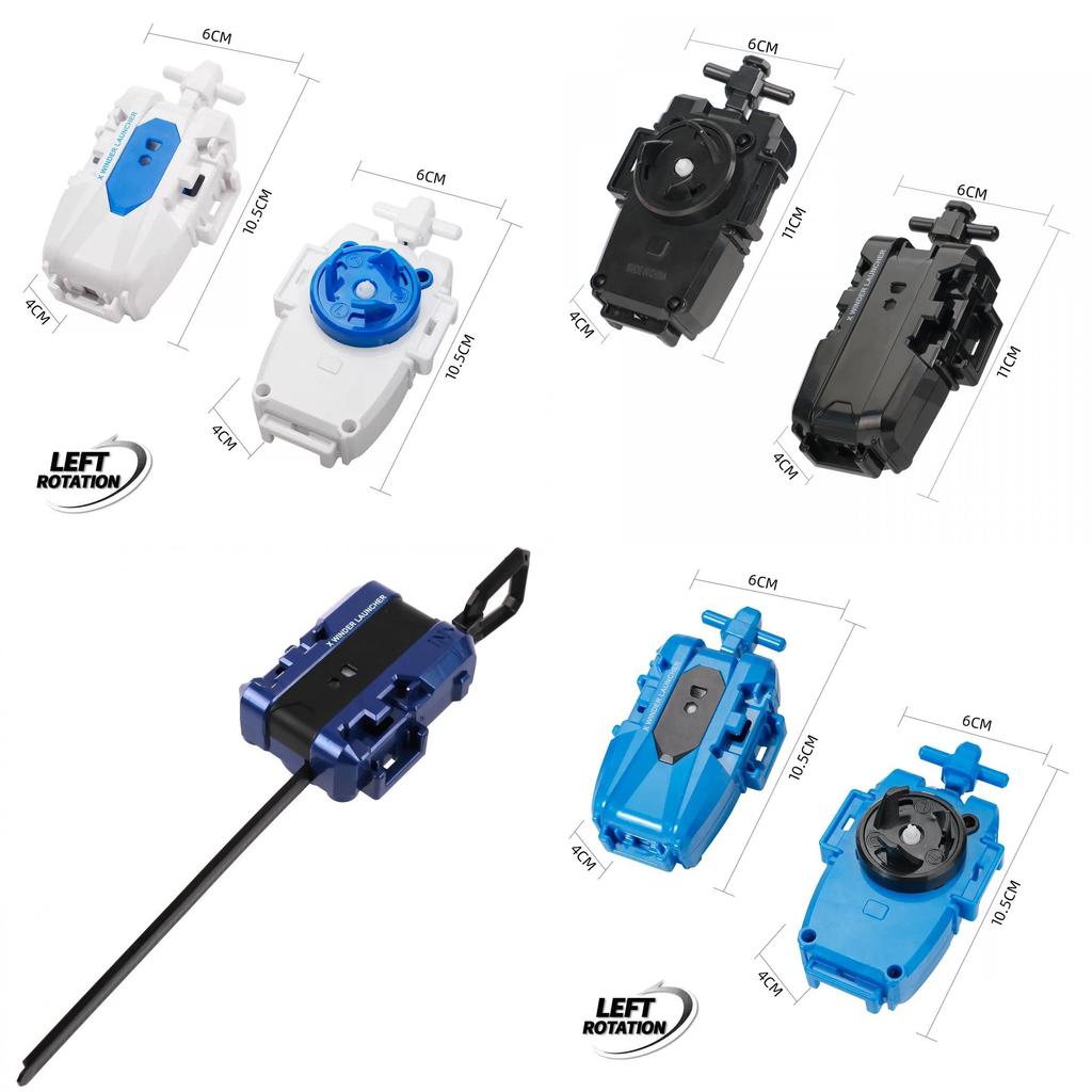 Battle Gyro Launcher For Children Durable Plastic Kids Gift With Manual Launching