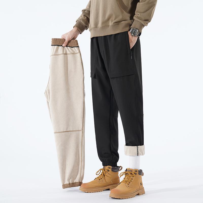 

Уличные водонепроницаемые и ветрозащитные термобрюки-карго с флисовой подкладкой и щиколотками на кулиске для катания на лыжах и занятий спортом 5XL