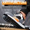 New Summer Breathable Men Safety Work Shoes Sneakers Anti Puncture Outdoor Indestructible Steel Toe Anti Smashing Male Footwear