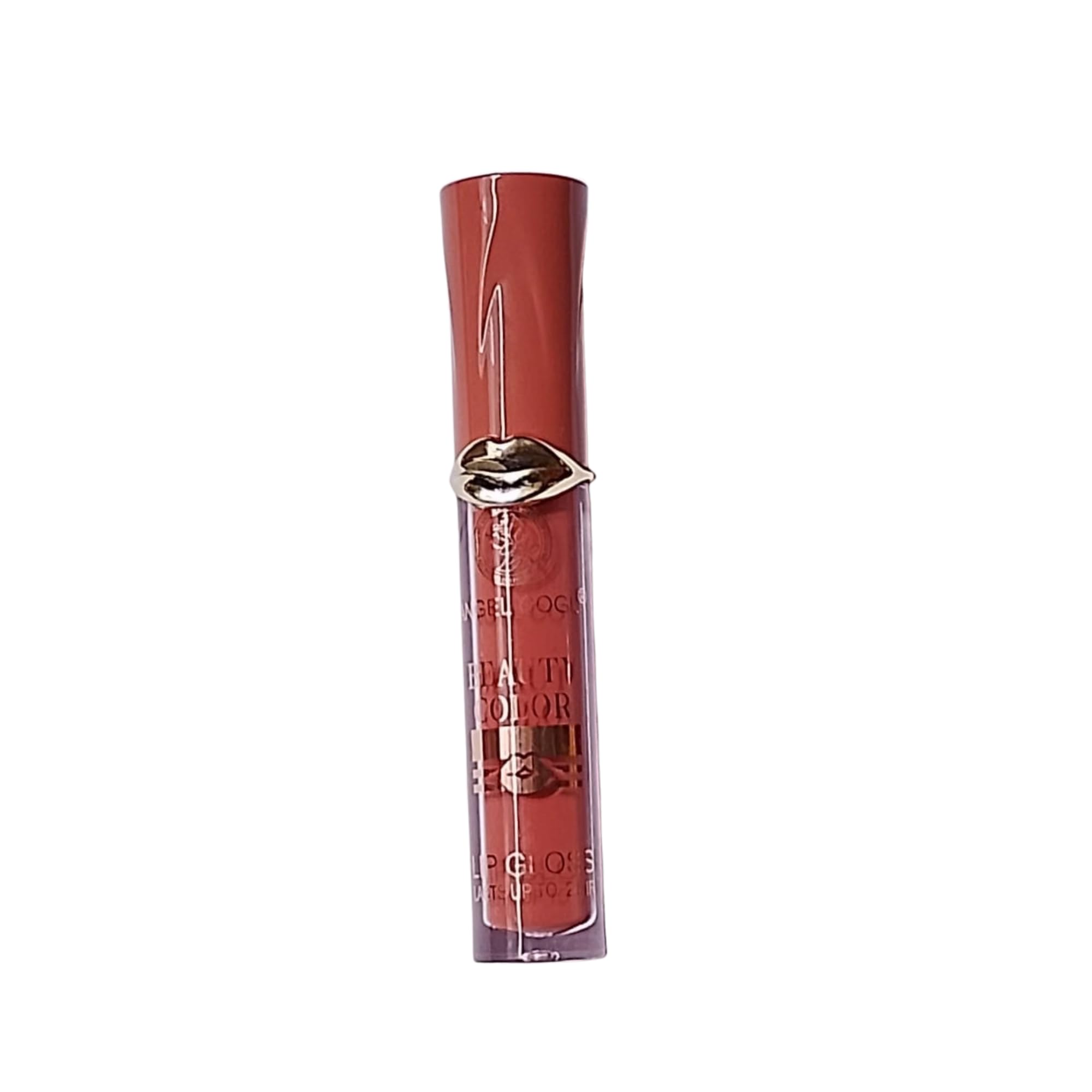 Angel Touch Beauty Color Lip Gloss | High Shine Finish | Smooth & Non-Sticky Formula | Long-Lasting Moisturizing Lip Gloss (Terracotta)