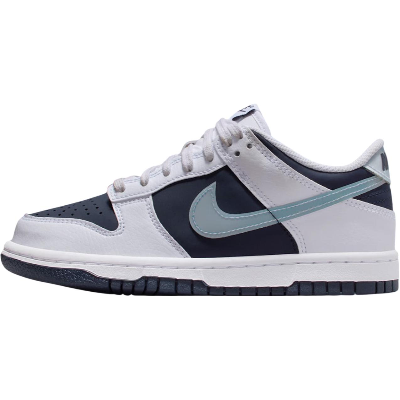 

Nike Dunk Light Armory Low Универсальные Удобные Амортизирующие Прочные Низкие Детские Кеды для Скейтбординга Детские Кеды для Скейтбординга Сине-Белые II7639-100 38