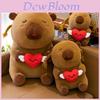 Peluche Capybara Mignonne Avec Remplissage en Coton PP Pour Enfants et Collectionneurs