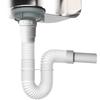 Under Sink Wash Basin Pipe Deodorization Retractable Flexible Plastic Drain Tube Kitchen Bathroom Draining Tub Plumbing