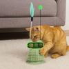 Detachable Cat Spinning Wheel Toy with Feather Cat Anti Itch Toy Cat Floating Hair Toy  Playing