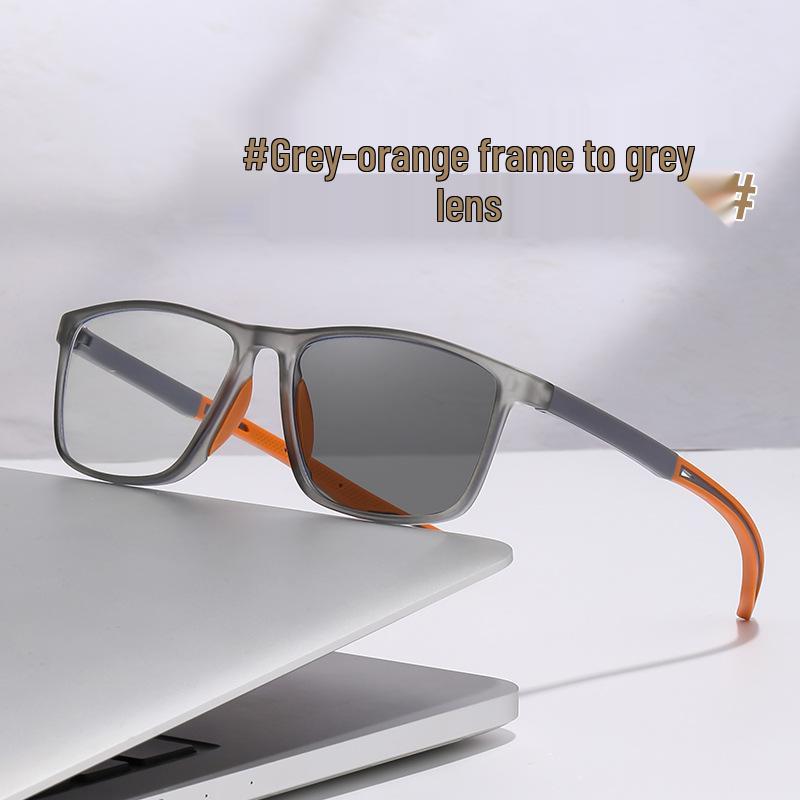 Sporty Photochromic Prescription Glasses - Anti-Impact, Sun Protection, Indoor/Outdoor Use, Anti-Blue Light.