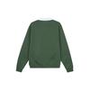 Nike Club Fleece Bushed Back Long Sleeve Polo Shirt 'Green' Men's DX0538-323