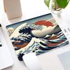Japanese Art Kanagawa Waves Mouse Pad Gamer Desk Mat Square Gaming Office Accessories Rug Mousepad PC Rubber Keyboard Table Mats