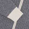 Lacoste Women's Cable Zip-Up Cardigan AF420E-55NHDE