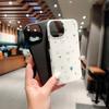 For Apple 16 Mobile Phone Case for IPhone 15 Promax Film 14 Stand 13 Two-in-one 12 Cartoon 11 Illustration