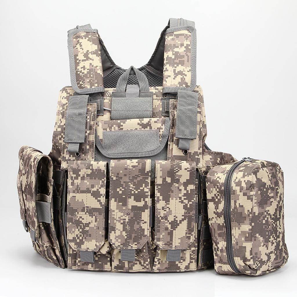 Airsoft Weste Molle Plattenträger Weste Outdoor-Bekleidung Jagd Paintball Weste
