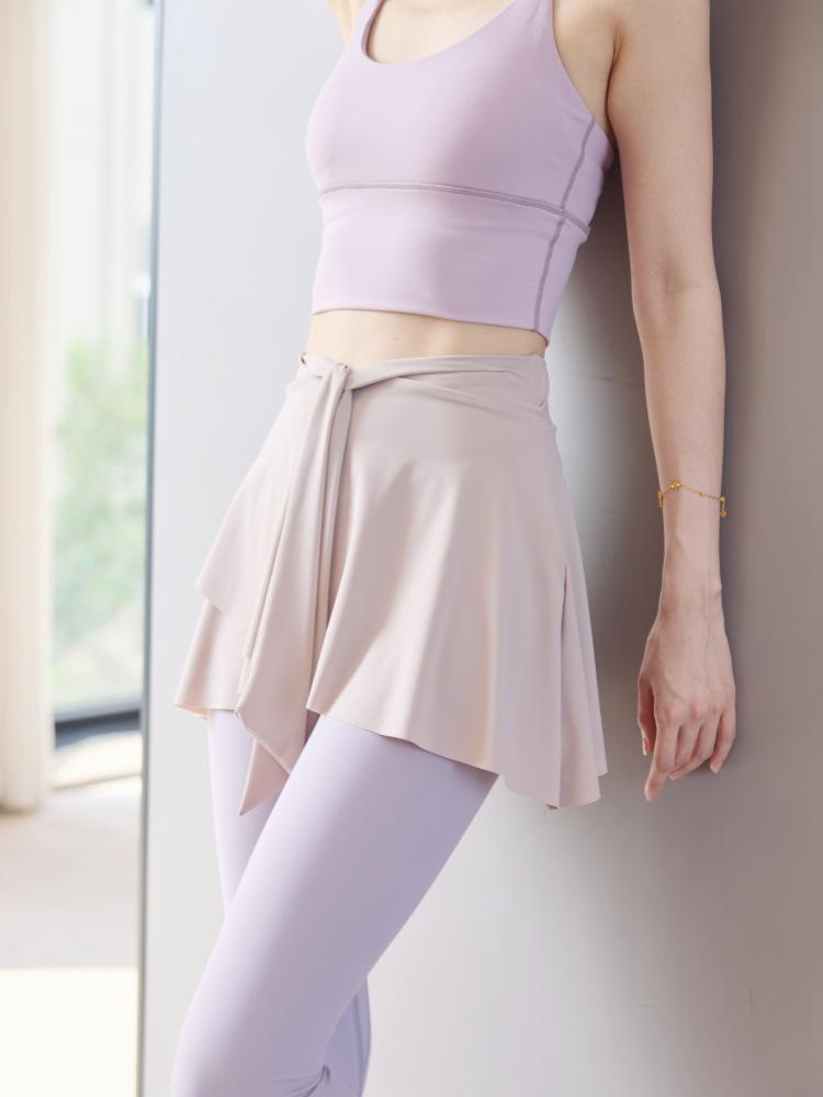 Yoga Skirt: One-Piece Sports Cover for Running and Fitness