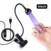 Nageltrockner-Licht UV-Nagellampe 395 nm Wellenlänge Clip-on Schreibtisch Mini USB für Gelnägel Ongle Maniküre Salon Werkzeuge