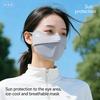 Cycling Ice Silk Sunscreen Summer Women's Mask, UV Resistant Sunscreen, Facial Gini Three-dimensional Protection