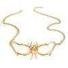 Punk Style Mechanical Blood Blade Alien Fluid Mask Creative Alloy Halloween Masquerade Costume Accessory