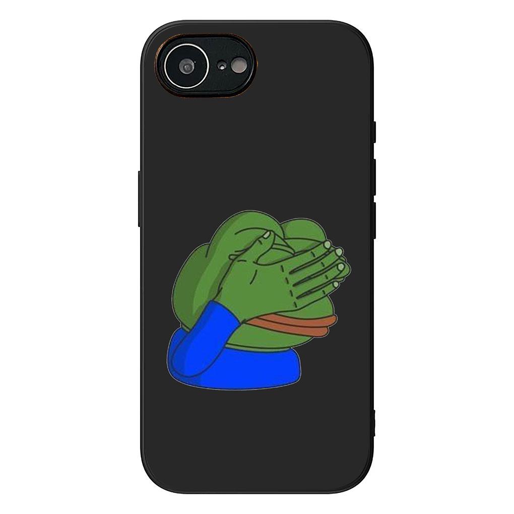 Sad Frog Pepe Funny Casing Phone Cover for Samsung Galaxy A05 A06 A14 A50 A51 A52 A12 A13 A23 A70 A07 A25 A26 M53 A56 Soft Case