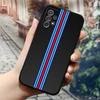 Martini Racing Horizontal Stripe Phone Case For Samsung Galaxy S24 S23 S26 S22 S25 S20 A16 S21 Ultra Fe Plus A54 A24 A53 Coque