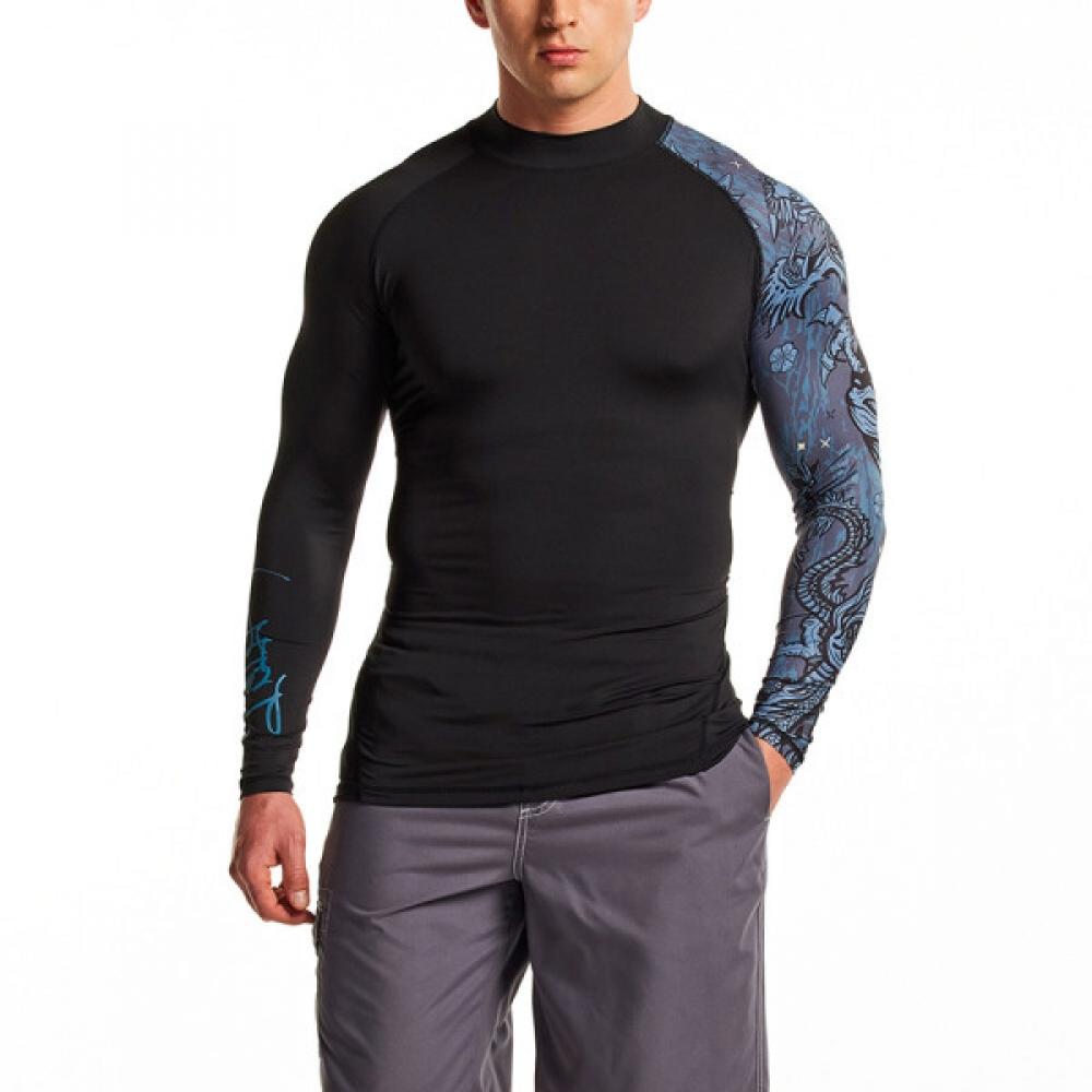 

Купальник рашгард с длинными рукавами TSLA Armprint TM MSR17