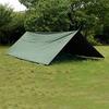 Extra Large Camping Awning Tent, Outdoor Waterproof, Rainproof, Fishing Sunshade, UV Protection, Beach Sunshade (Green, 3*3m)
