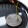 Rust-Proof Ikebana Flower Frog Stand Stainless Steel Flower Prong Pin Holder  Tea Room