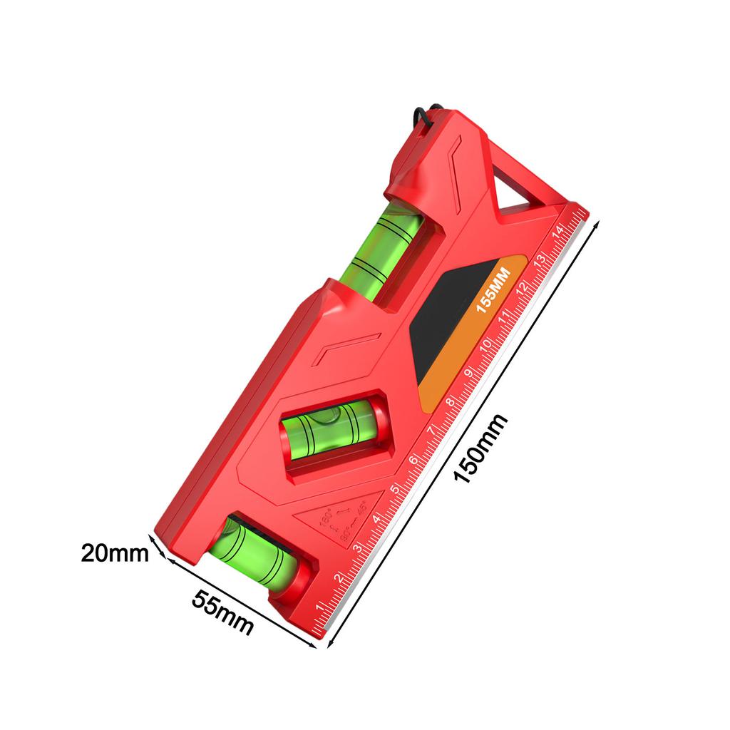 For DIY Projects Bubble Level Advanced Measuring Technology Leveler Gauge Accurate Measuring Bubble Vial Reading