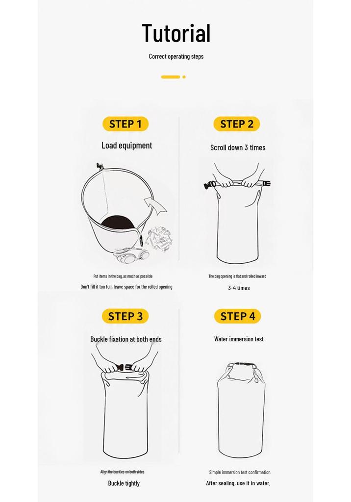 PVC Camouflage Waterproof Floating Bag - Single/Double Shoulder Foldable Outdoor Storage Bag
