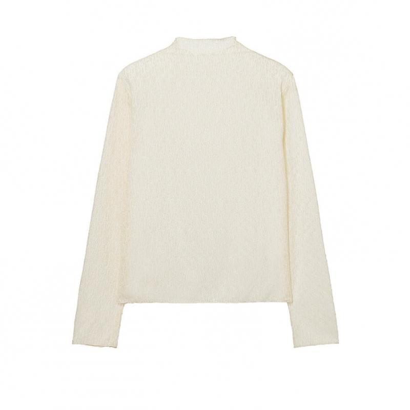 On On Lace Sheer T shirT New6se231