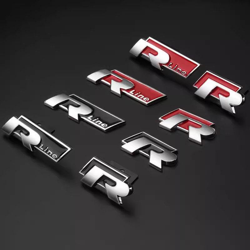 Rline Metal Grille Modification and Decoration Label