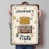Travel Time Printed Poster Customized Retro Wall Art Vintage Metal Tin Signs for Home Bedroom Decoration Room Accessories House