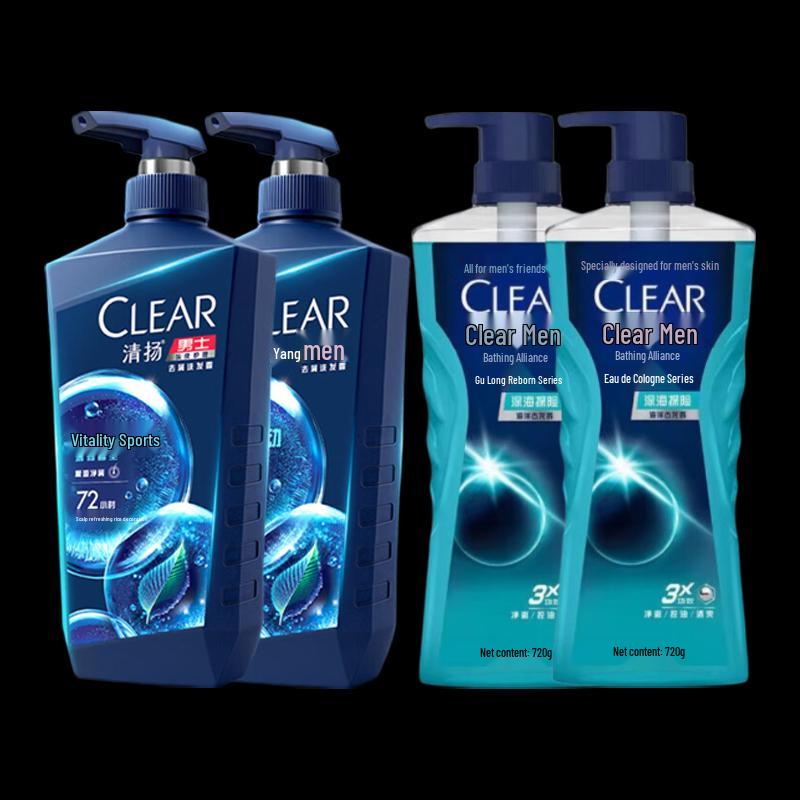 Набор Clear Men Vitality Sport Шампунь против перхоти и Гель для душа Deep Sea Explorer