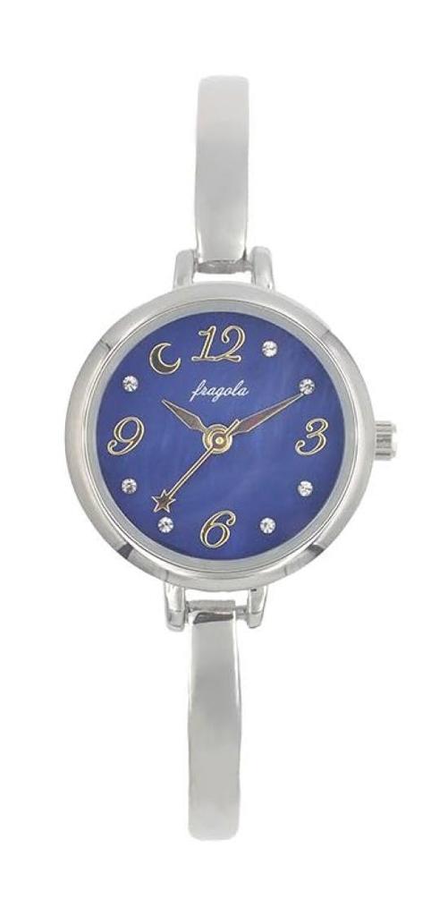 [Follow] Watch Fragola Star Hands Bracelet Watch H04924A-4 NV Women's Silver