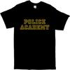 T-Shirt Ispirata a Scuola di Polizia - Magliette Film Retro t Shirts Felpa Mentop Manica Corta Nera