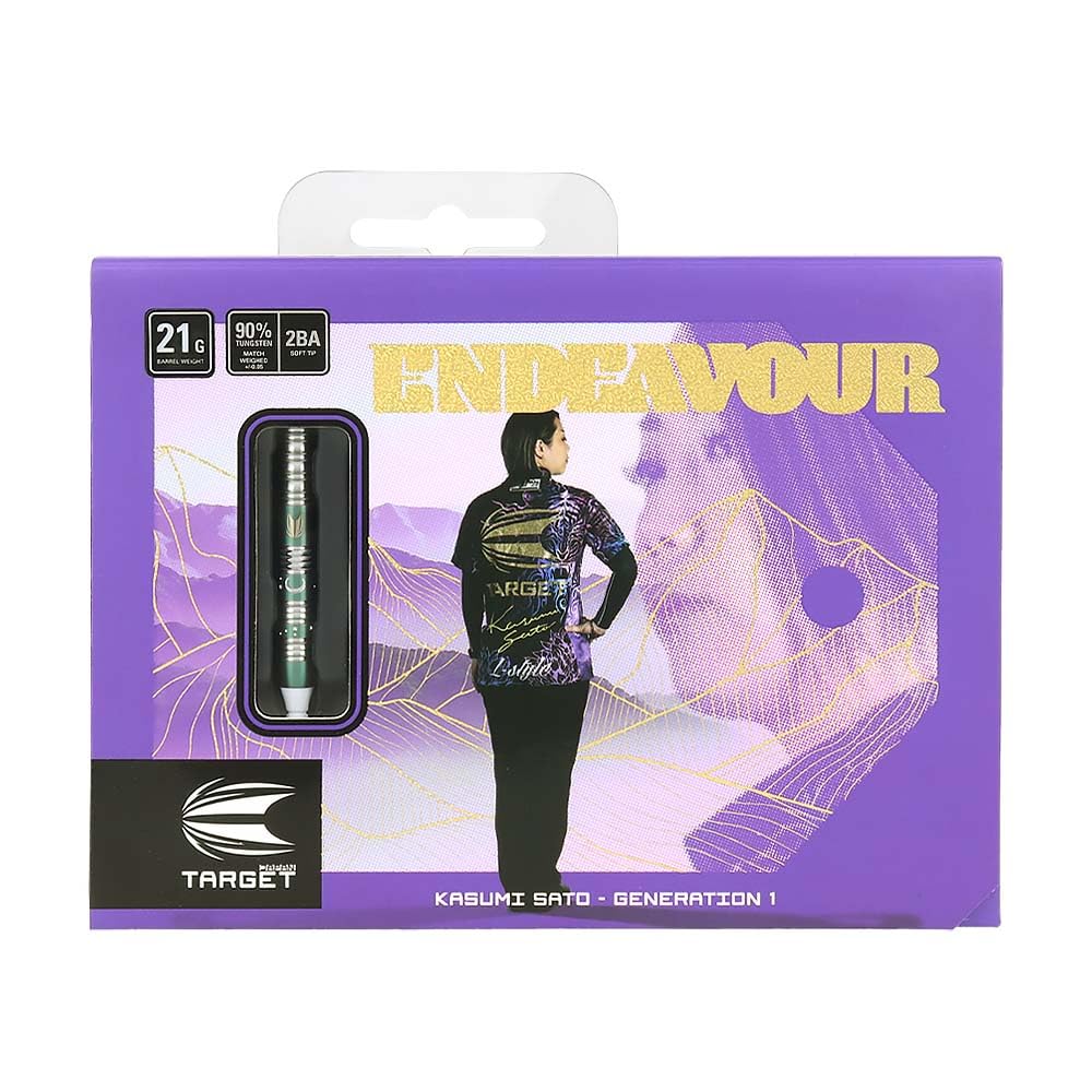 TARGET JAPAN ENDEAVOUR MAX ENDEAVOUR MAX 2BA Kasumi Sato model darts barrel dart set <210403>