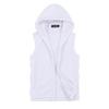 Men's Slim Fit Hooded Sleeveless Vest - Spring/Autumn, Plus Size, Lightweight Fitness Cardigan