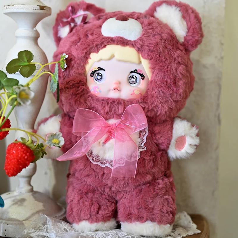 Nommi 400% Cutie Oarbă Seria Ursulețul de Noapte Bună Păpușă de Vinil Nommi Decor de Cameră Colecție Cutie Misterioasă Păpușă Jucărie Cadou de Crăciun