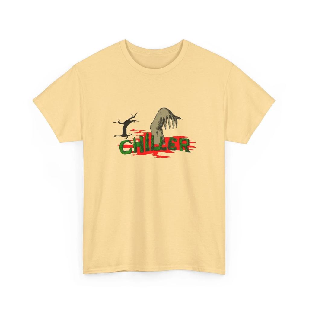 Chiller Theater Vintage TV Printed T shirt Horror Sci Fi Monsters Spooky Vintage