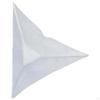 100/200 Pieces of Transparent Dust Corners for Stairs, Decorative Triangular Stair Corner,