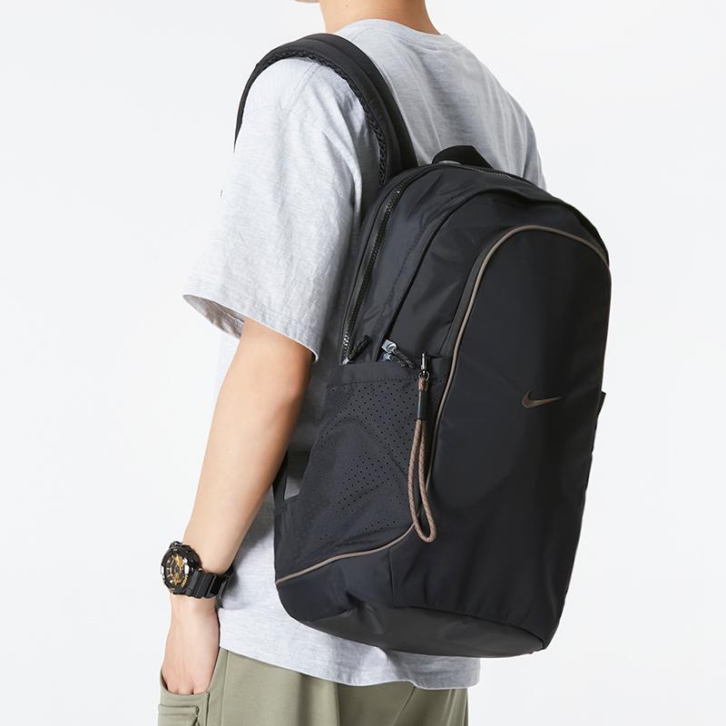 Nike Fabric Backpack Regular Unisex Black (Unisex) Backpacks DJ9789 010