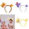 Fascia per Capelli con Personaggi Animali per Bambini Leggera Comoda Copricapo Accessori Per l'Uso Quotidiano
