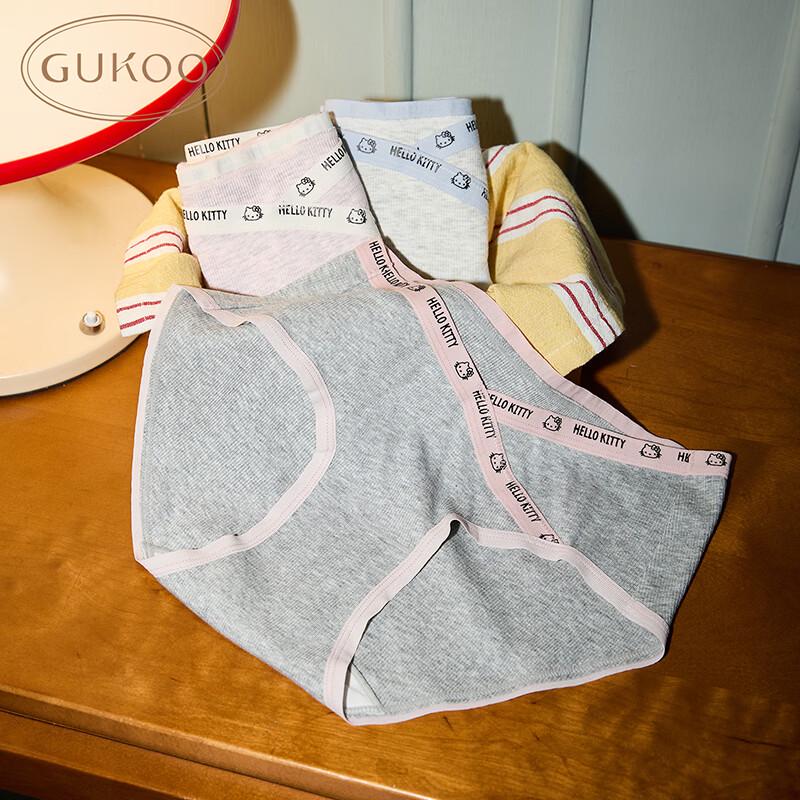 Gukoo Hello Kitty Women s Pure Cotton Underwear Set L