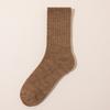 5 Pairs of Women's Autumn and Winter Padded and Thickened Warm Loop Mid Calf Socks
