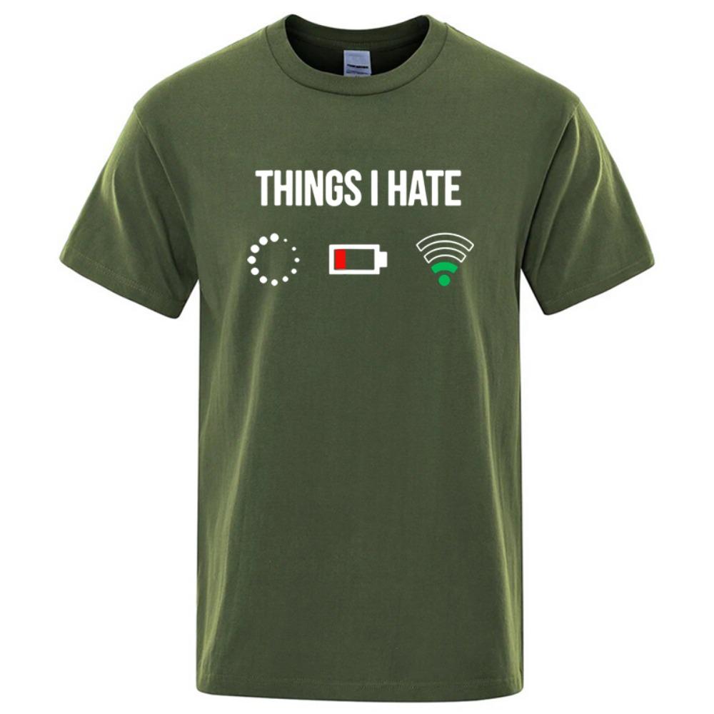 Men's Summer High Funny Printed T-Shirt Soft & Breathable Round Neck Short Sleeve Tee, Unisex Casual Wear