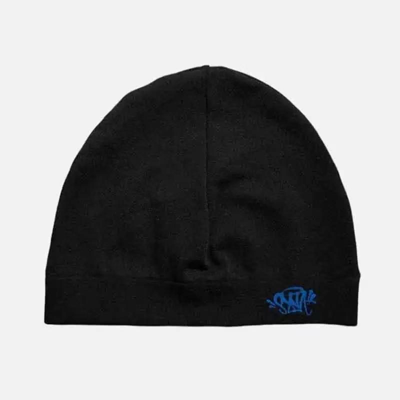 Synaworld Men's Retro Hip Hop Skull Embroidery Knit Cap