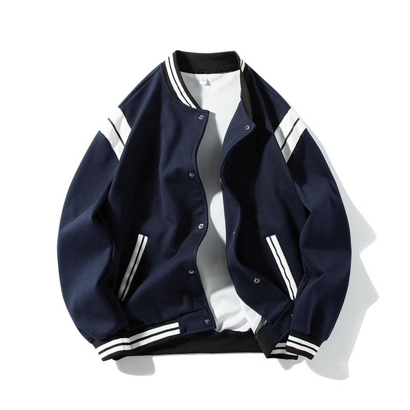 Autumn Baseball Jersey Men's Jacket Loose Casual Spring and Autumn Boys Jacket On Clothes