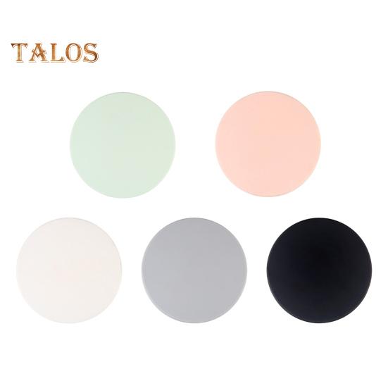 5Pcs Silicone Door Stopper Wall Protector Self-Adhesive Door Knob Wall Guard Shield Anti-collision Round Door Bumper Silencer Pad Buffer Sticker