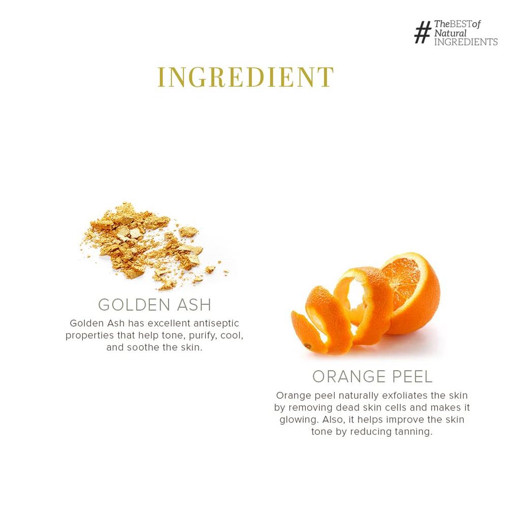 Khadi Natural Ayurvedic Gold Peel Off Mask 50 g For Radiant Glow, Pore Tightening And Skin Nourishing Care