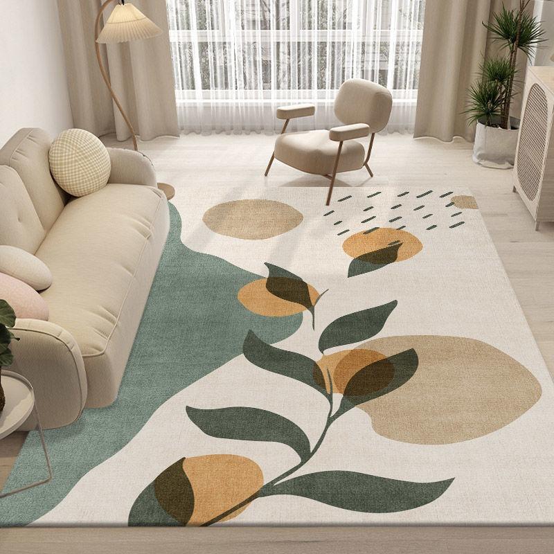 שטיח אזור שולחן קפה ספה קווים מופשטים קל לניקוי קישוט סלון שטיח לא מחליק שטיחון רצפה לבית מסדרון חדר שינה