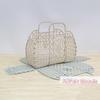 [TG835]Detachable Plastic Shower Basket Hollow Bathroom Storage Basket For Home Shopping Use